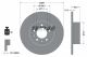 TEXTAR Bremsscheibe 92313603