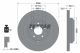TEXTAR Bremsscheibe 92314905