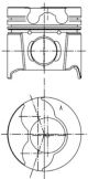 KOLBENSCHMIDT Kolben 99561620