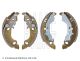 BLUE PRINT Bremsbackensatz ADBP410003