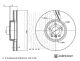 BLUE PRINT Bremsscheibe ADBP430021