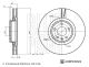 BLUE PRINT Bremsscheibe ADBP430022