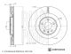 BLUE PRINT Bremsscheibe ADBP430046