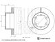 BLUE PRINT Bremsscheibe ADBP430073