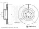 BLUE PRINT Bremsscheibe ADBP430076