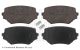 BLUE PRINT Bremsbelagsatz, Scheibenbremse ADK84222