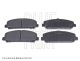 BLUE PRINT Bremsbelagsatz, Scheibenbremse ADN142170
