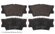 BLUE PRINT Bremsbelagsatz, Scheibenbremse ADT342168