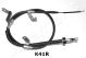 JAPANPARTS Seilzug, Feststellbremse BC-K41R