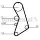CONTINENTAL CTAM Zahnriemensatz CT909K9