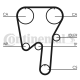 CONTINENTAL CTAM Zahnriemensatz CT981K1