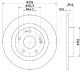 JAPANPARTS Bremsscheibe DP-427