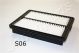 JAPANPARTS Luftfilter FA-S06S