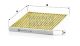 MANN-FILTER Filter, Innenraumluft FP 2243