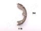 JAPANPARTS Bremsbackensatz, Feststellbremse GF-119AF