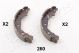 JAPANPARTS Bremsbackensatz GF-260AF