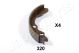 JAPANPARTS Bremsbackensatz, Feststellbremse GF-320AF