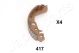 JAPANPARTS Bremsbackensatz GF-417AF