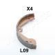 JAPANPARTS Bremsbackensatz, Feststellbremse GF-L09AF