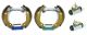 BREMBO Bremsbackensatz K 61 058