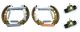 BREMBO Bremsbackensatz K 85 010