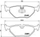 BREMBO Bremsbelagsatz, Scheibenbremse P 06 023