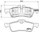 BREMBO Bremsbelagsatz, Scheibenbremse P 06 032