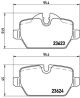 BREMBO Bremsbelagsatz, Scheibenbremse P 06 037X