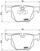 BREMBO Bremsbelagsatz, Scheibenbremse P 06 039X