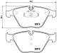 BREMBO Bremsbelagsatz, Scheibenbremse P 06 054