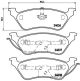 BREMBO Bremsbelagsatz, Scheibenbremse P 11 014