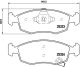 BREMBO Bremsbelagsatz, Scheibenbremse P 11 031