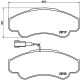 BREMBO Bremsbelagsatz, Scheibenbremse P 23 092
