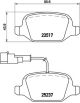 BREMBO Bremsbelagsatz, Scheibenbremse P 23 131