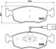 BREMBO Bremsbelagsatz, Scheibenbremse P 23 138
