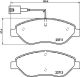 BREMBO Bremsbelagsatz, Scheibenbremse P 23 145