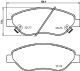 BREMBO Bremsbelagsatz, Scheibenbremse P 23 178