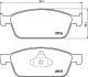 BREMBO Bremsbelagsatz, Scheibenbremse P 24 157
