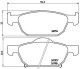 BREMBO Bremsbelagsatz, Scheibenbremse P 28 044