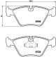 BREMBO Bremsbelagsatz, Scheibenbremse P 36 007