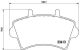 BREMBO Bremsbelagsatz, Scheibenbremse P 59 039