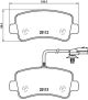 BREMBO Bremsbelagsatz, Scheibenbremse P 68 063