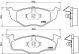 BREMBO Bremsbelagsatz, Scheibenbremse P 85 025