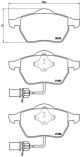BREMBO Bremsbelagsatz, Scheibenbremse P 85 037
