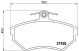 BREMBO Bremsbelagsatz, Scheibenbremse P 85 042