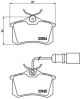 BREMBO Bremsbelagsatz, Scheibenbremse P 85 058