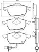 BREMBO Bremsbelagsatz, Scheibenbremse P 85 060