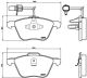 BREMBO Bremsbelagsatz, Scheibenbremse P 85 061