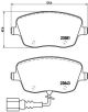 BREMBO Bremsbelagsatz, Scheibenbremse P 85 077