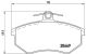 BREMBO Bremsbelagsatz, Scheibenbremse P 85 092